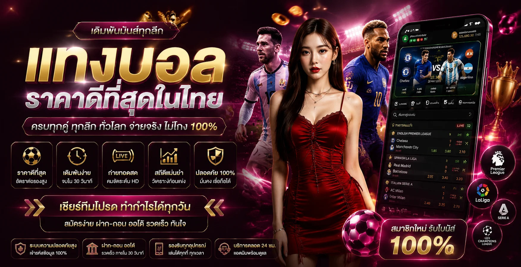 แทงบอลออนไลน์ PGPOWERWIN ครบทุกลีก ราคาบอลดีที่สุด